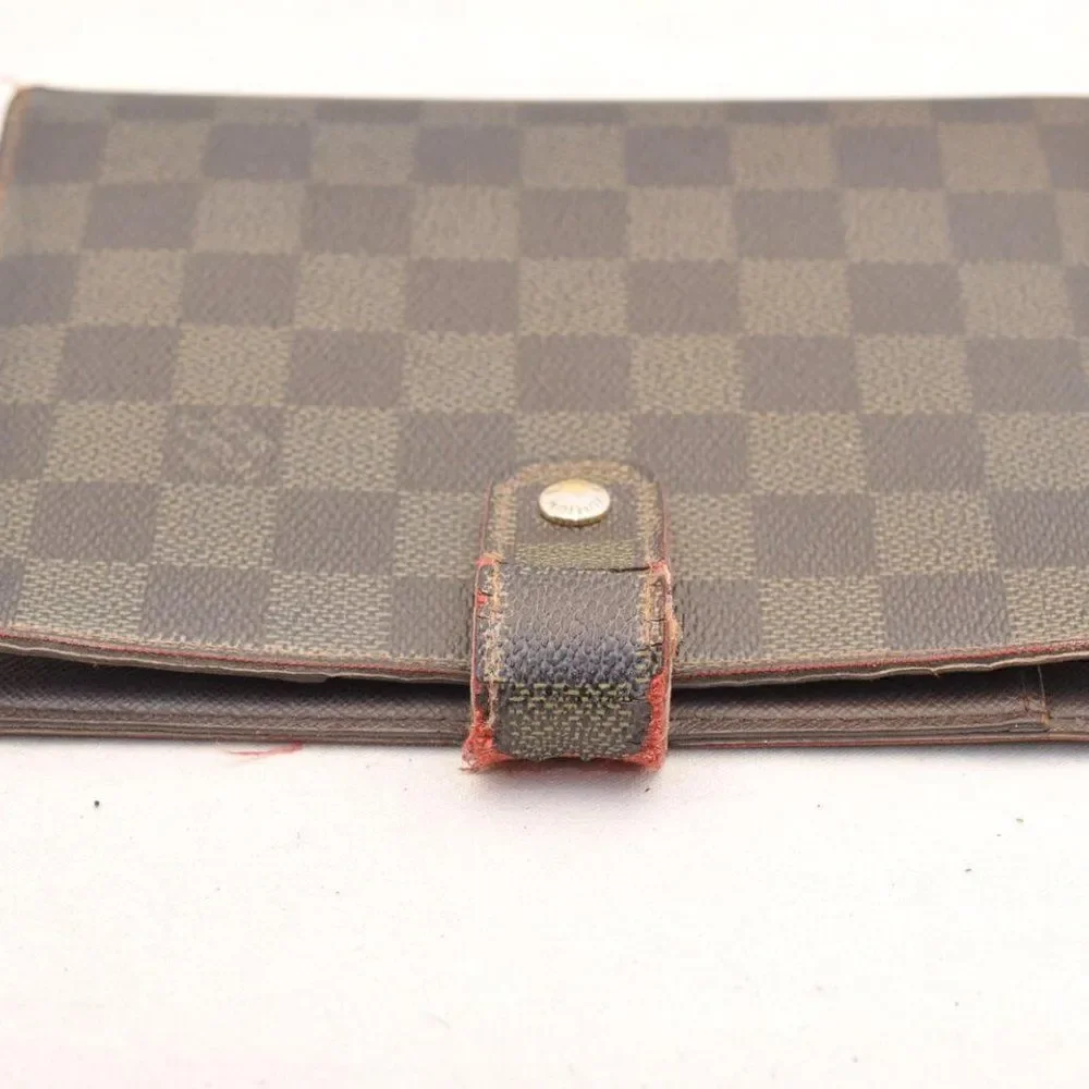 LOUIS VUITTON Damier Ebene Medium Ring Agenda MM - Picture 6 of 12